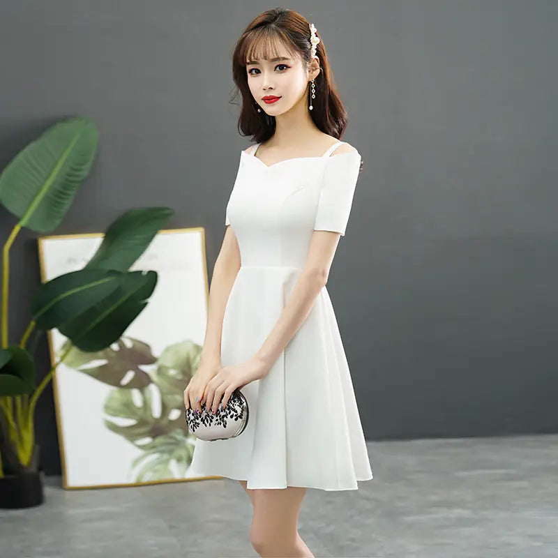 Women's Off Shoulder Mini Dress