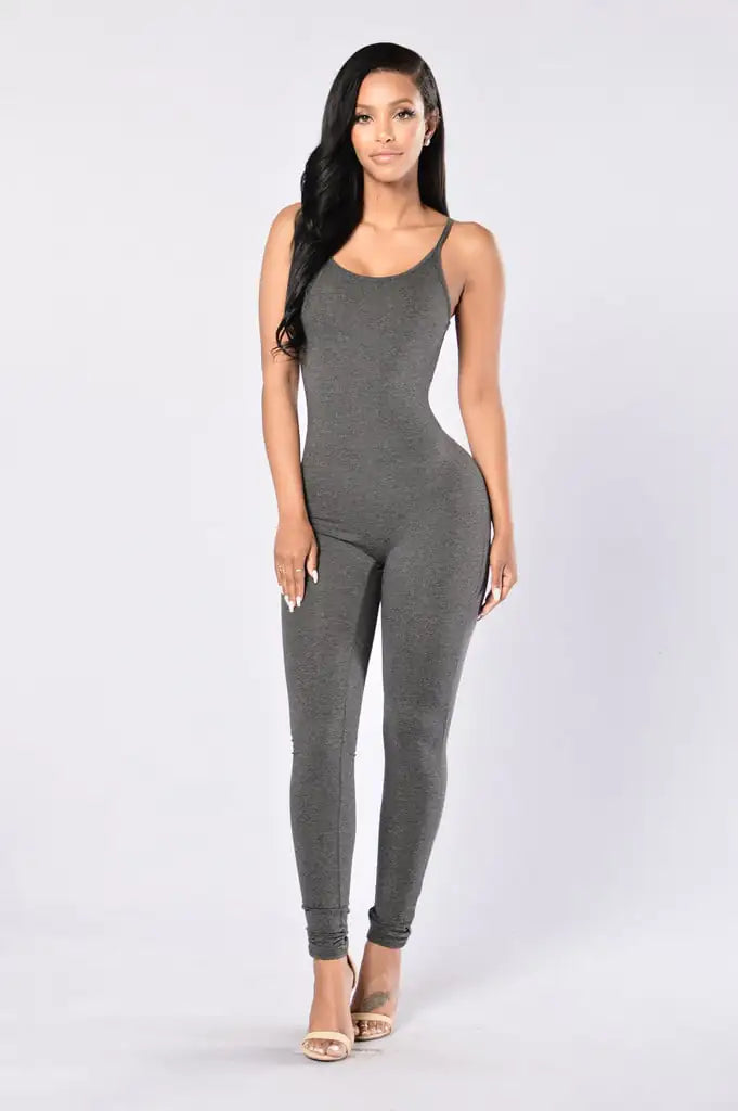 Women's Backless Slim Fit Jumpsuit