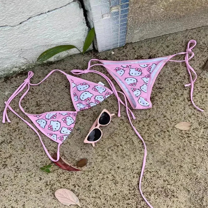 Women's Sanrio Hello Kitty Bikini Set