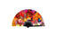 Neva Nude Butterfly Garden Blacklight Folding Fan Neva Nude
