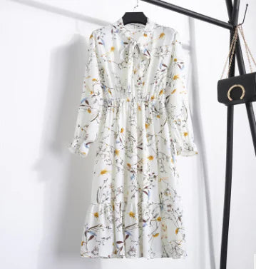 Women's Chiffon Floral Dress