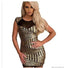 Women's Sequin Backless Dress