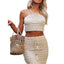 Women's Knitted Beach Bikini Set