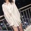 Women's Casual Tie Shirt