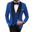 Men's Suit Three Piece Business Suit Men's Suits & Tuxedos Unbranded Blue S