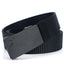 Men's Nylon Belt without Teeth or Holes ILLUSION CO Black