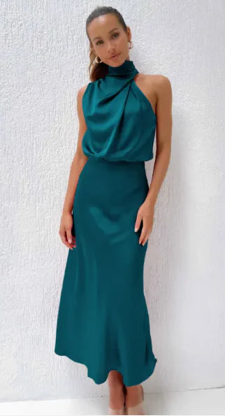 Women's Elegant Satin Dress