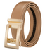 Men's Automatic Leather Belt Men's Belt Unbranded Khaki 110 CM