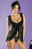 Women's Lingerie Set With Rose Lace Detailing