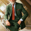 Men's Casual Striped Suit Top Wear