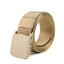 Men's Outdoor Canvas Belt with Automatic Buckle