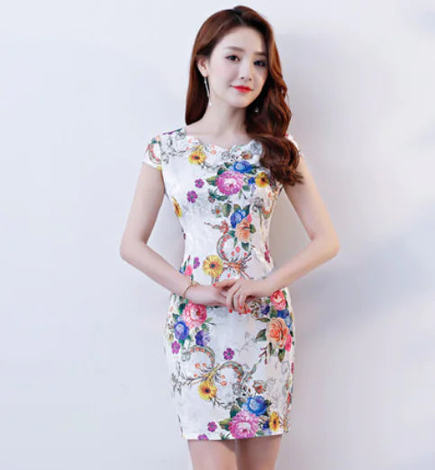 Women's Summer Cheongsam Dress
