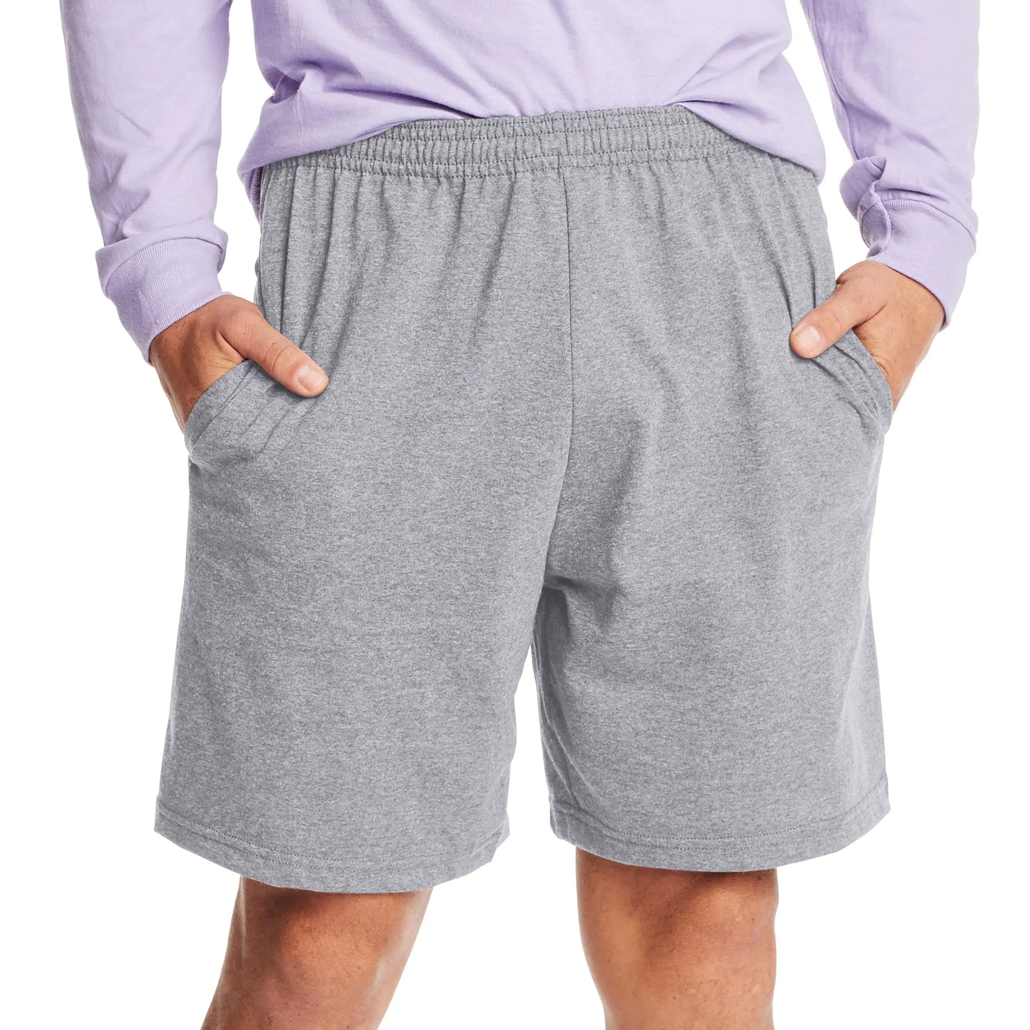 Hanes Men's Athletic Cotton Shorts