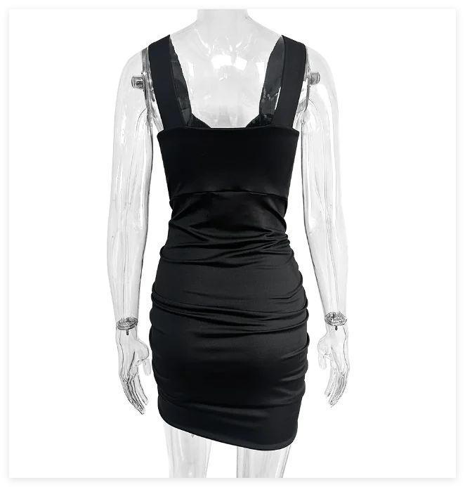 Women's Pleated Sheath Dress