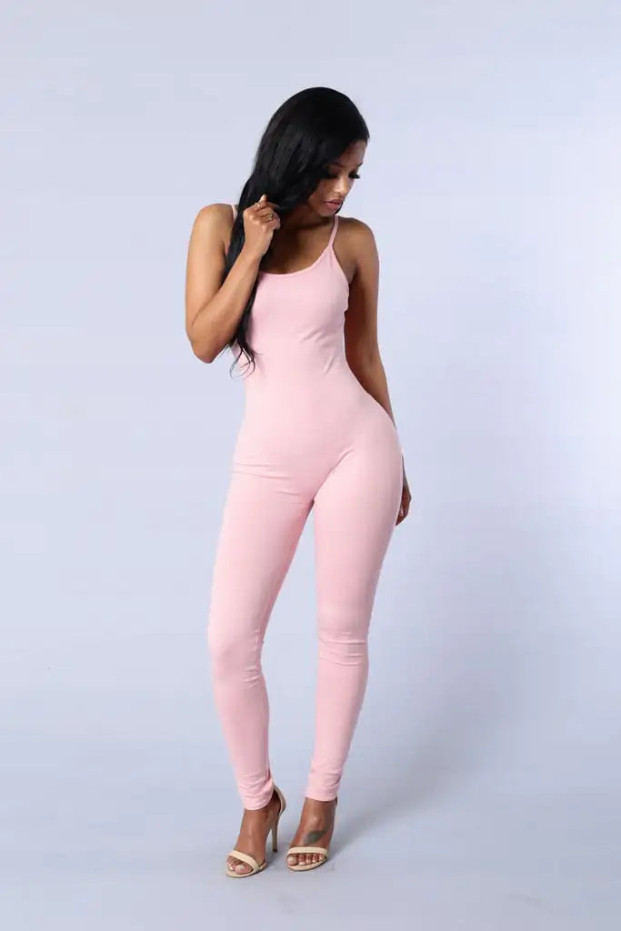 Women's Backless Slim Fit Jumpsuit