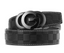 Men's Business Casual Leather Belt with Automatic Buckle