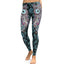 Women Cool Owl Digital Print Flower Fitness Workout Leggings Slim Elastic Plus Size