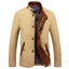 Men's Suit Jacket Coat Men's Coats Unbranded Khaki L