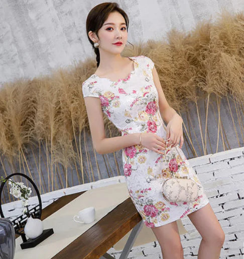 Women's Summer Cheongsam Dress