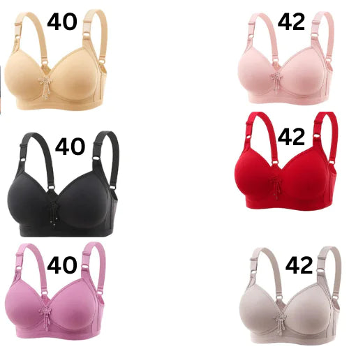 Non Steel Ring Bra Push Up Adjustable Bralette Mujer