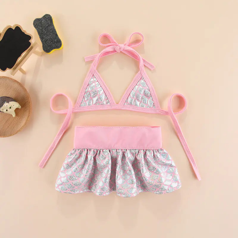 Women's Teddy Pet Beach Bikini Set