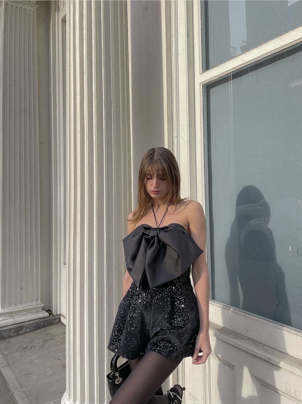 Women's High Waist Black Jumpsuit
