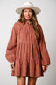 Women's Long Sleeve Shirt Dress