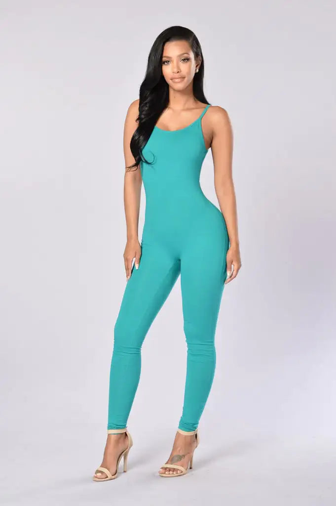 Women's Backless Slim Fit Jumpsuit
