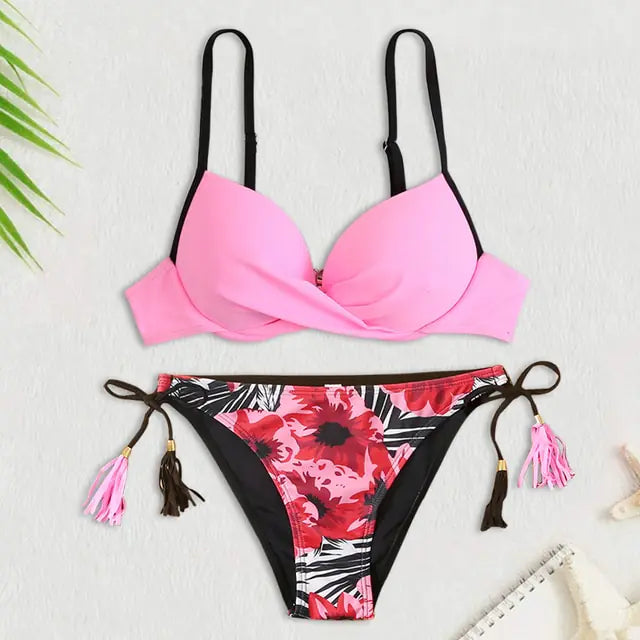 Women's Push Up Bikini Set