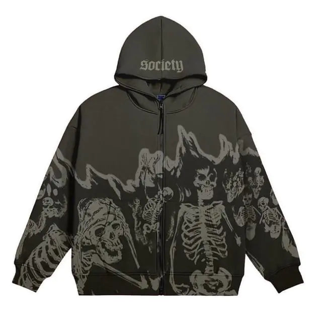 Anime Print Hoodies