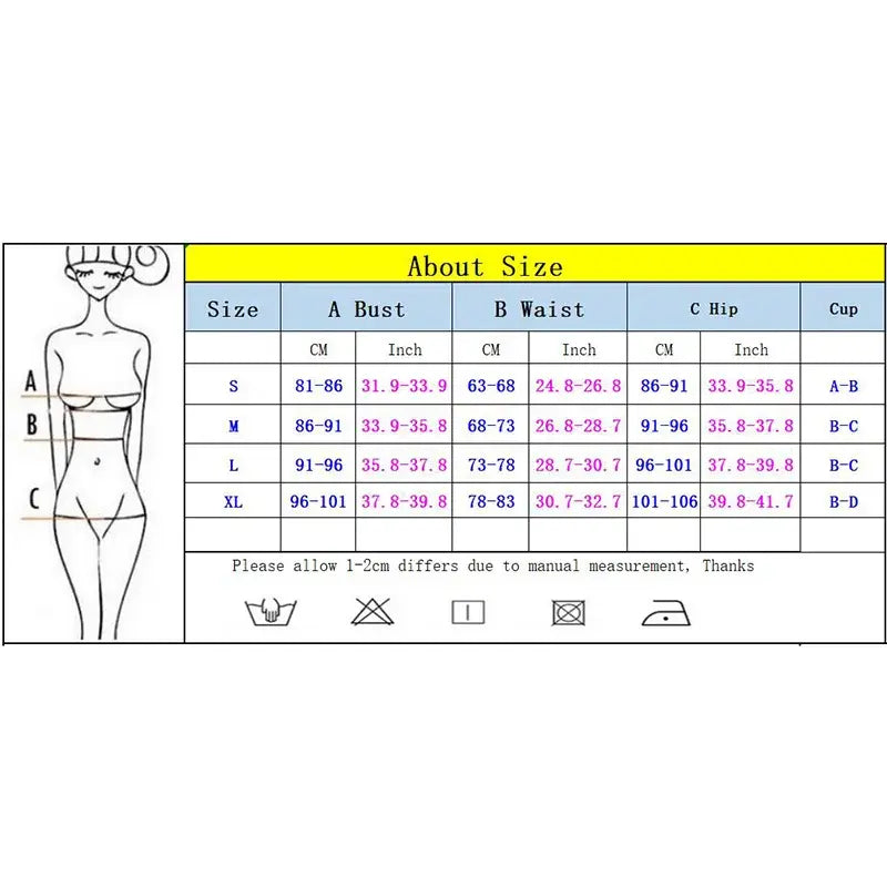 Women's Stylish Push Up Bikini Set