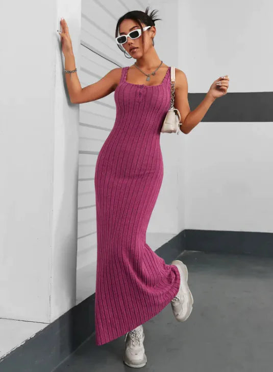 Women's Sleeveless Slim Dress