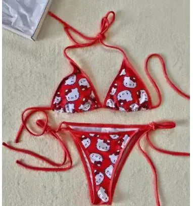 Women's Sanrio Hello Kitty Bikini Set
