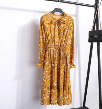 Women's Chiffon Floral Dress