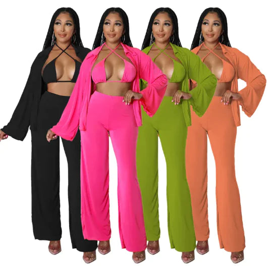 Women's Casual Bikini Pantsuit