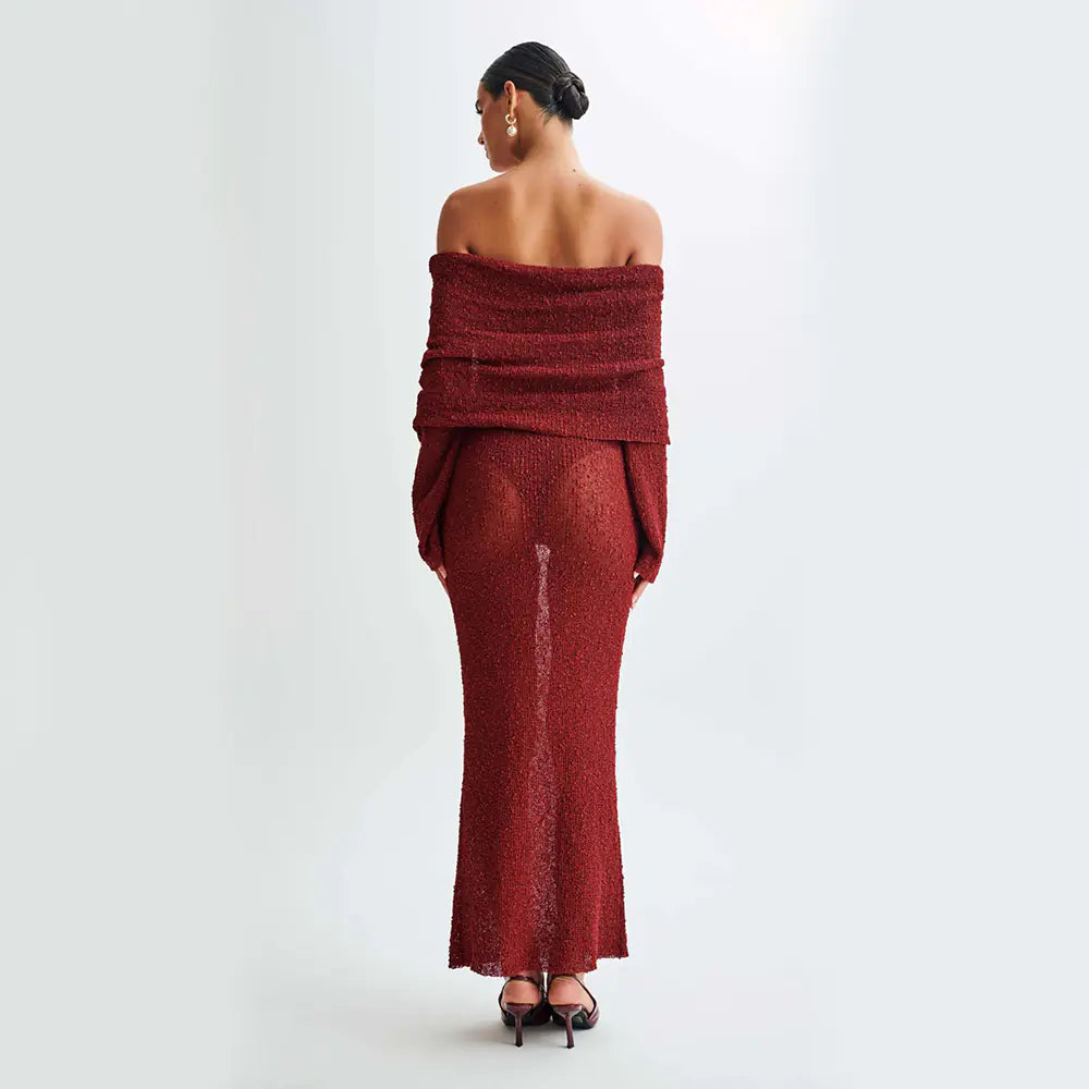 Women's Knitted Maxi Dress