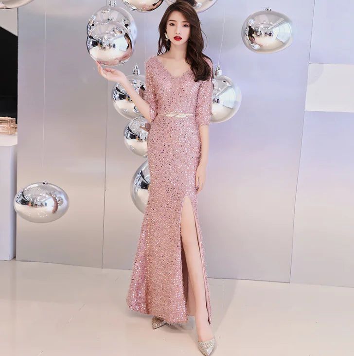 Women's Sequin Slim Fit Cocktail Dress