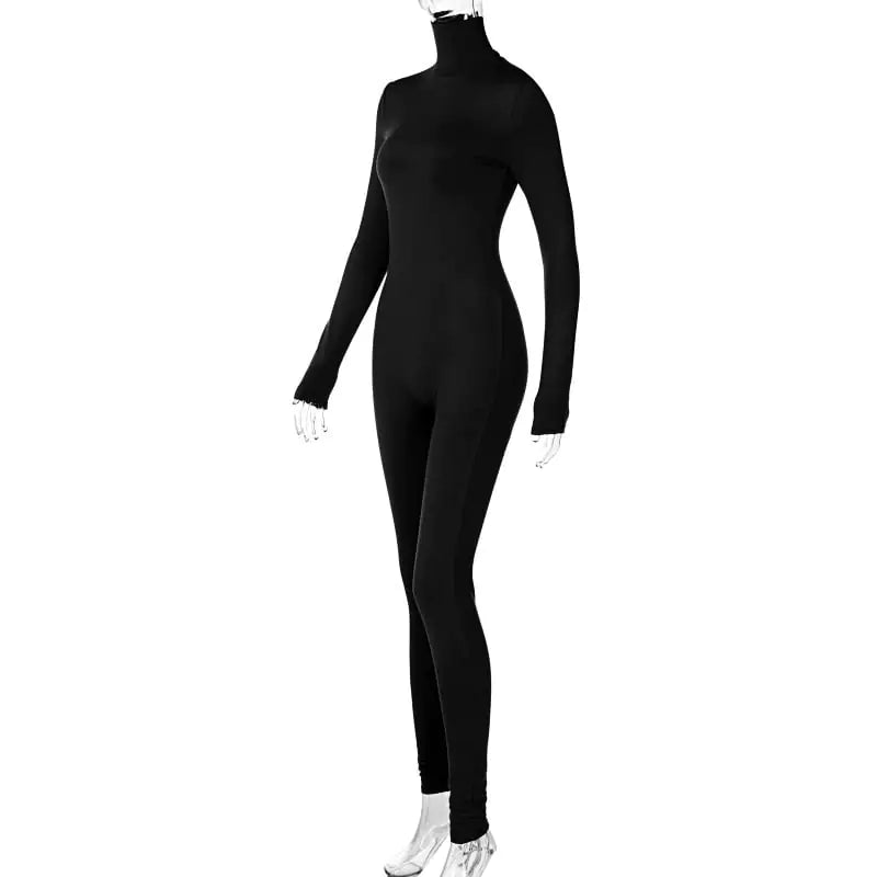 Women's Solid Colour Yoga Jumpsuit