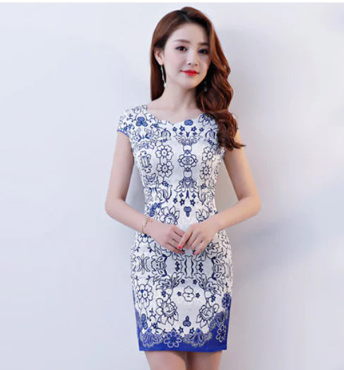 Women's Summer Cheongsam Dress