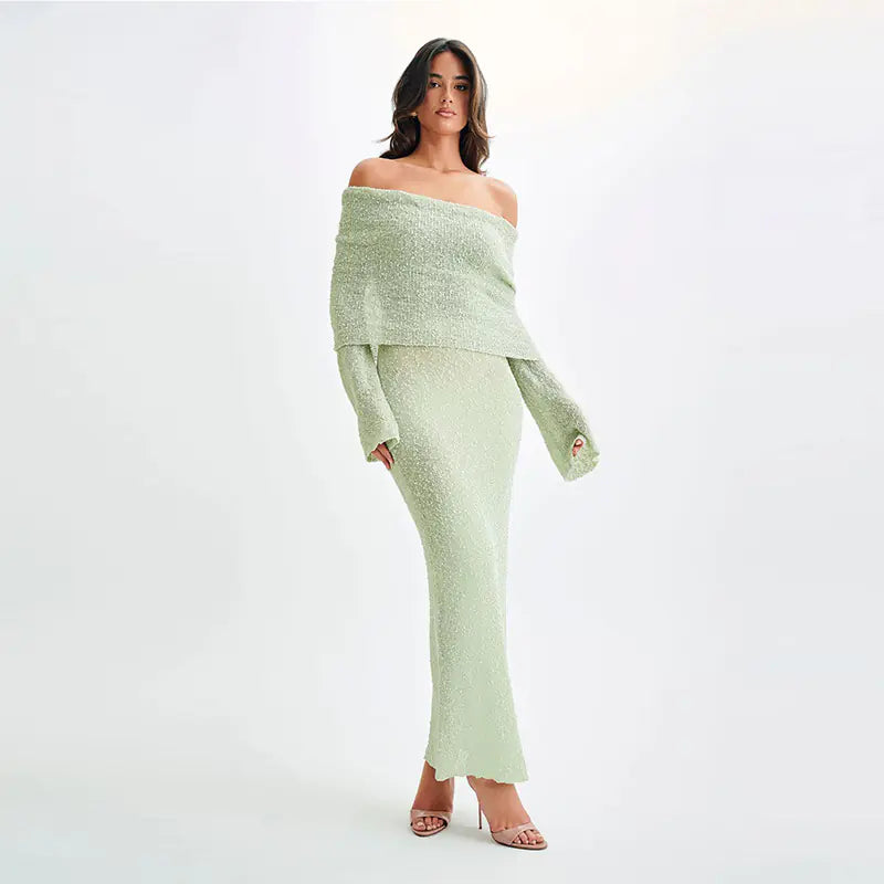 Women's Knitted Maxi Dress