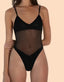 Women's One Piece Tie Up Bikini Swimsuit