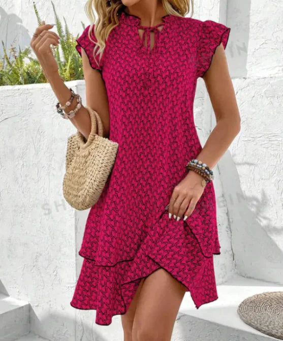 Women's Bohemian Print Dress