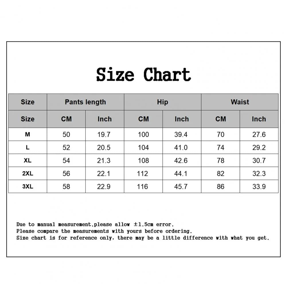 Men's Harajuku Streetwear Shorts