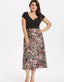 Women's Floral Patchwork Dress