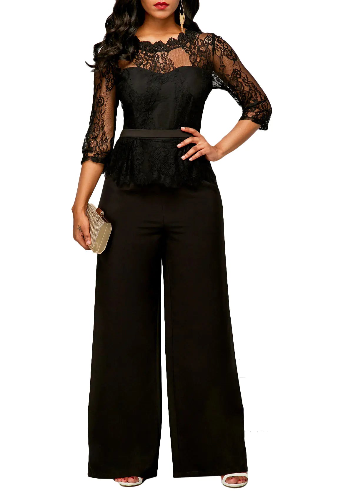 Women's Lace Jumpsuit