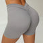 V Back Yoga Gym Shorts Women