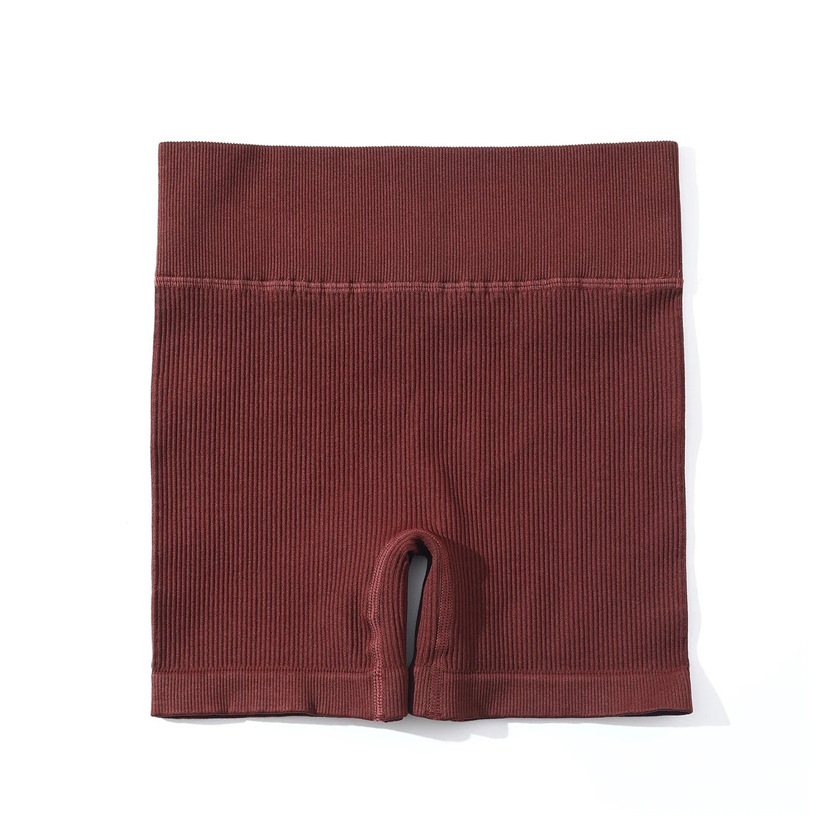 SOISOU Rib Fabric Yoga Gym Shorts Women