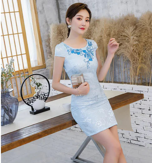 Women's Summer Cheongsam Dress