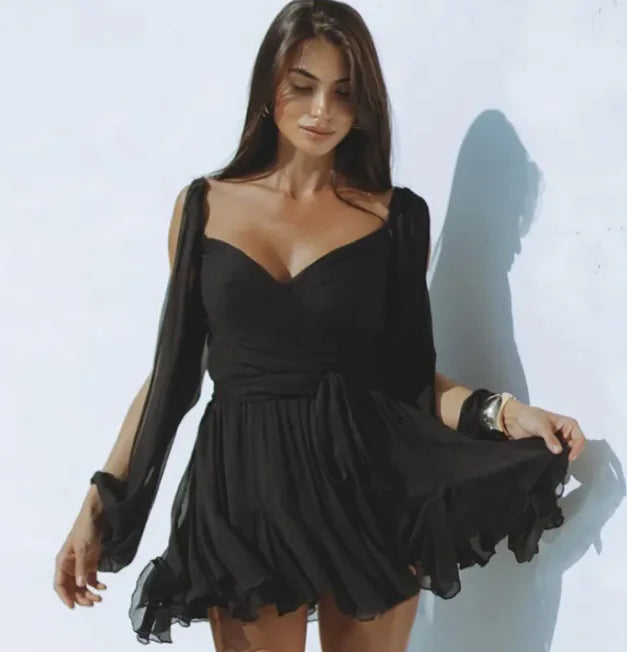 Women's V Neck Dress