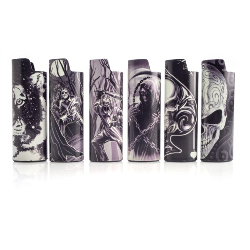 Glow In The Dark Metal Lighter (SENT AT RANDOM)